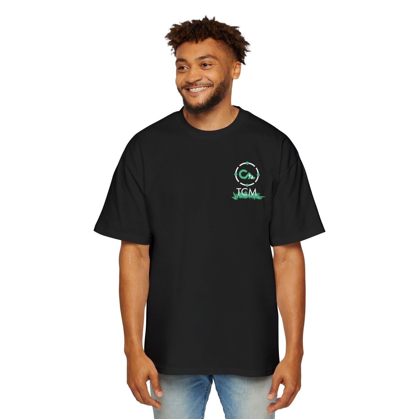 Go Touch Grass heavy Oversized Tee PG Version
