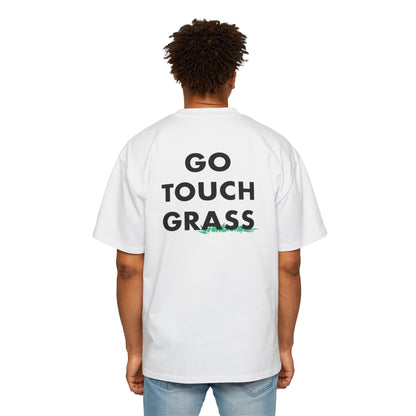 Go Touch Grass heavy Oversized Tee PG Version