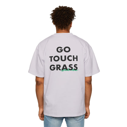 Go Touch Grass heavy Oversized Tee PG Version