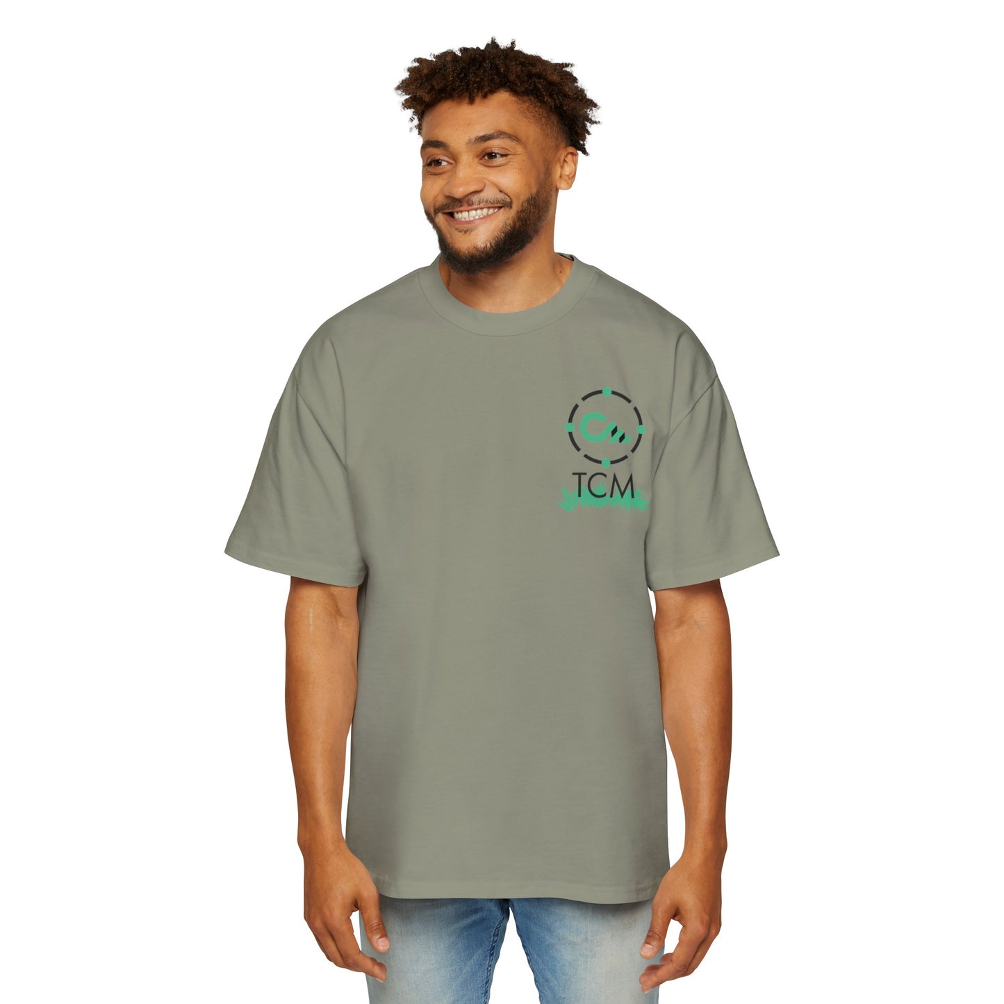 Go Touch Grass heavy Oversized Tee PG Version