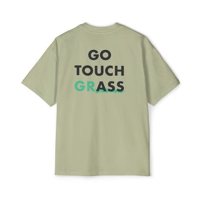 Go Touch Grass heavy Oversized Tee