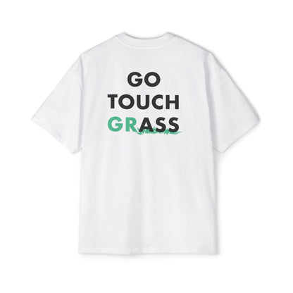 Go Touch Grass heavy Oversized Tee