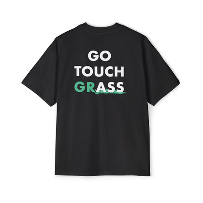 Go Touch Grass heavy Oversized Tee