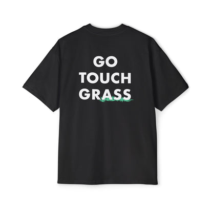 Go Touch Grass heavy Oversized Tee PG Version