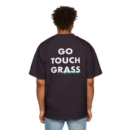 Go Touch Grass heavy Oversized Tee PG Version