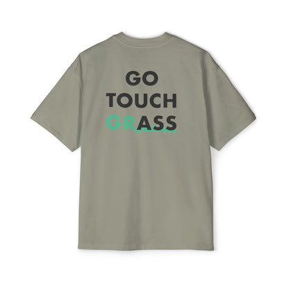 Go Touch Grass heavy Oversized Tee