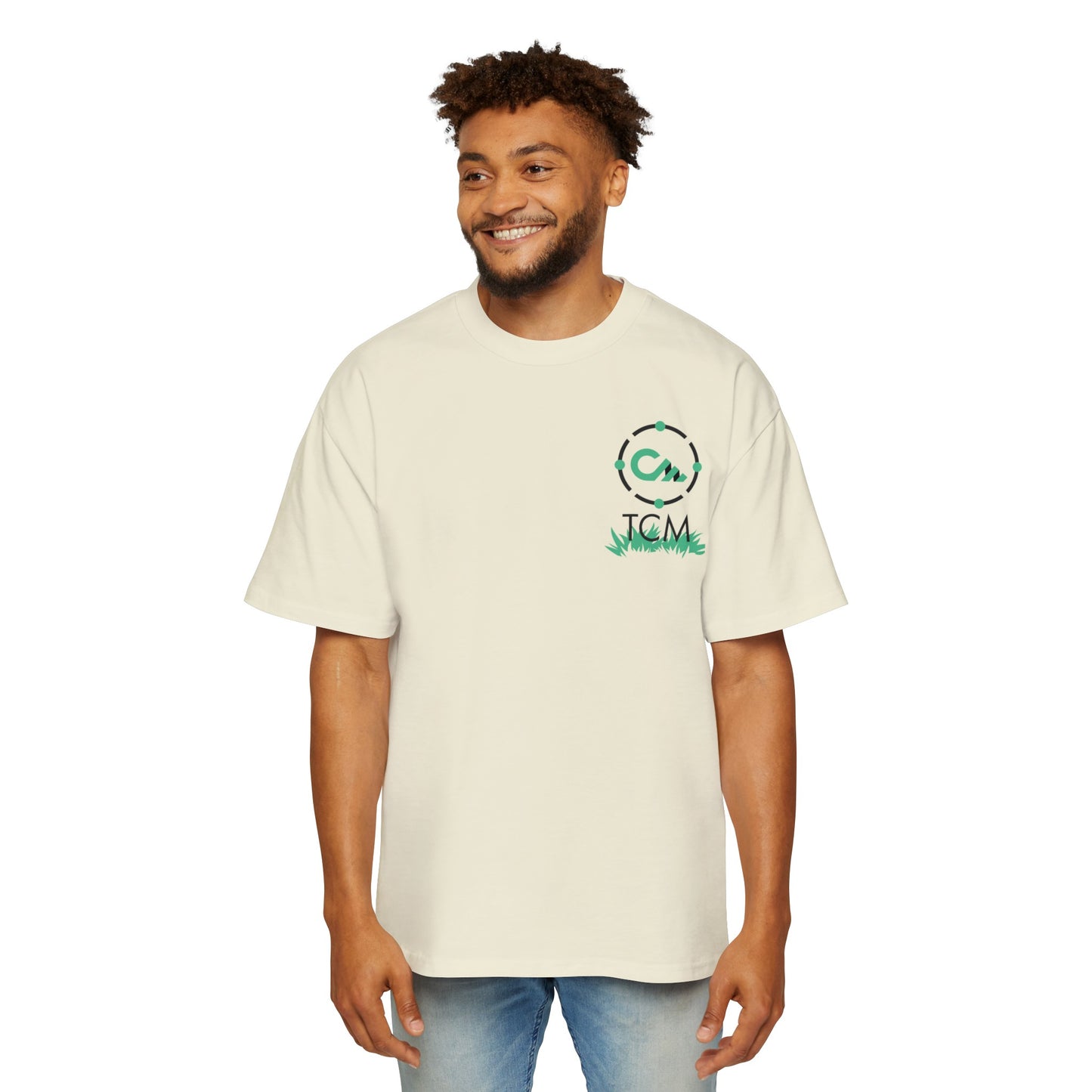 Go Touch Grass heavy Oversized Tee