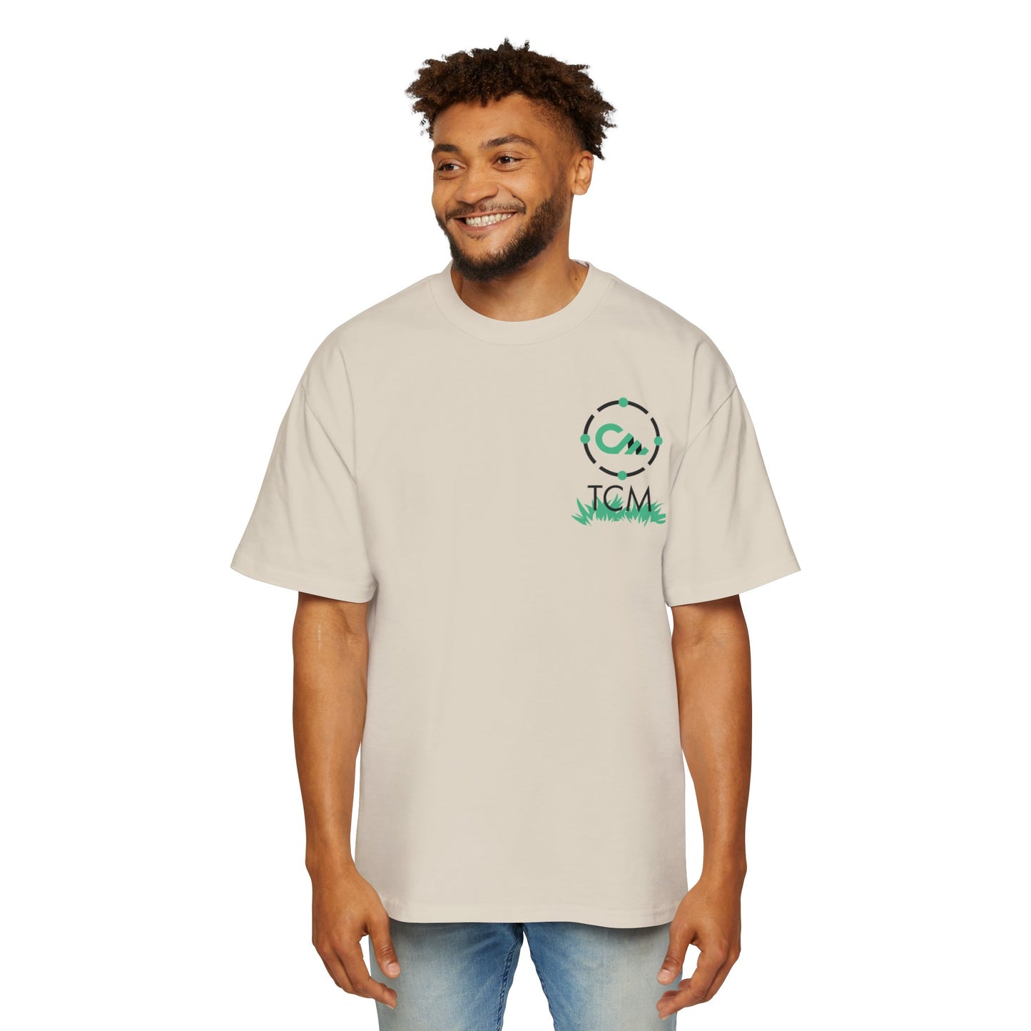 Go Touch Grass heavy Oversized Tee