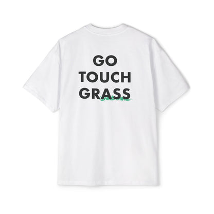Go Touch Grass heavy Oversized Tee PG Version