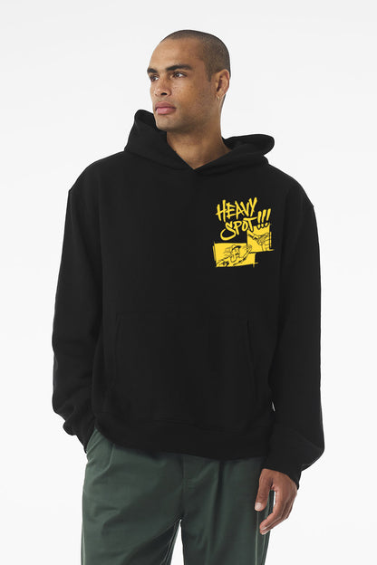 UrDonezo Black 10 oz Heavyweight Pullover Hoodie