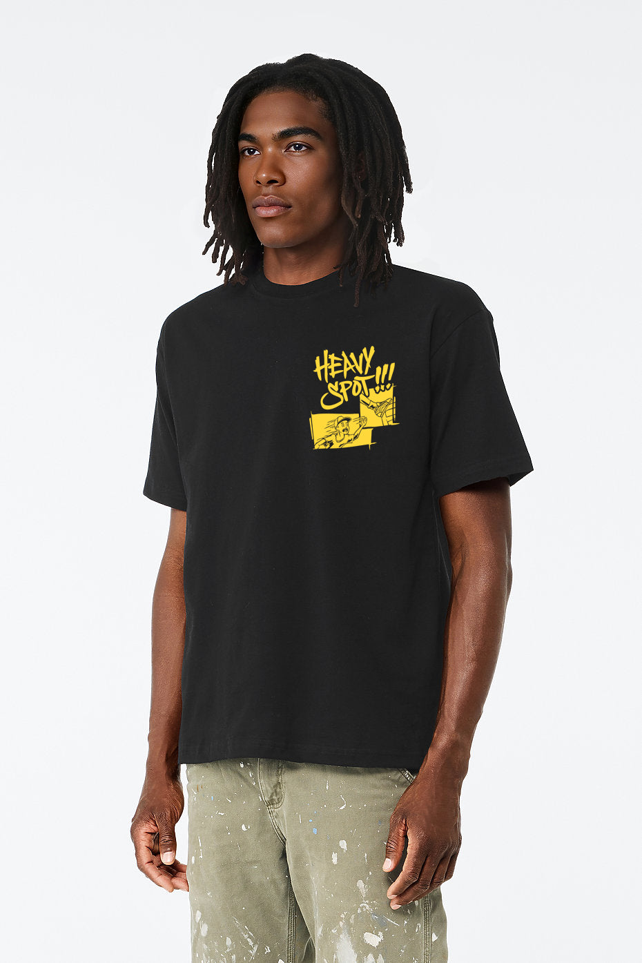 UrDonezo Black 6 oz Heavyweight Tee