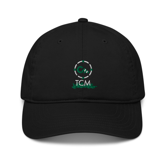Go Touch Grass Dad Hat Black