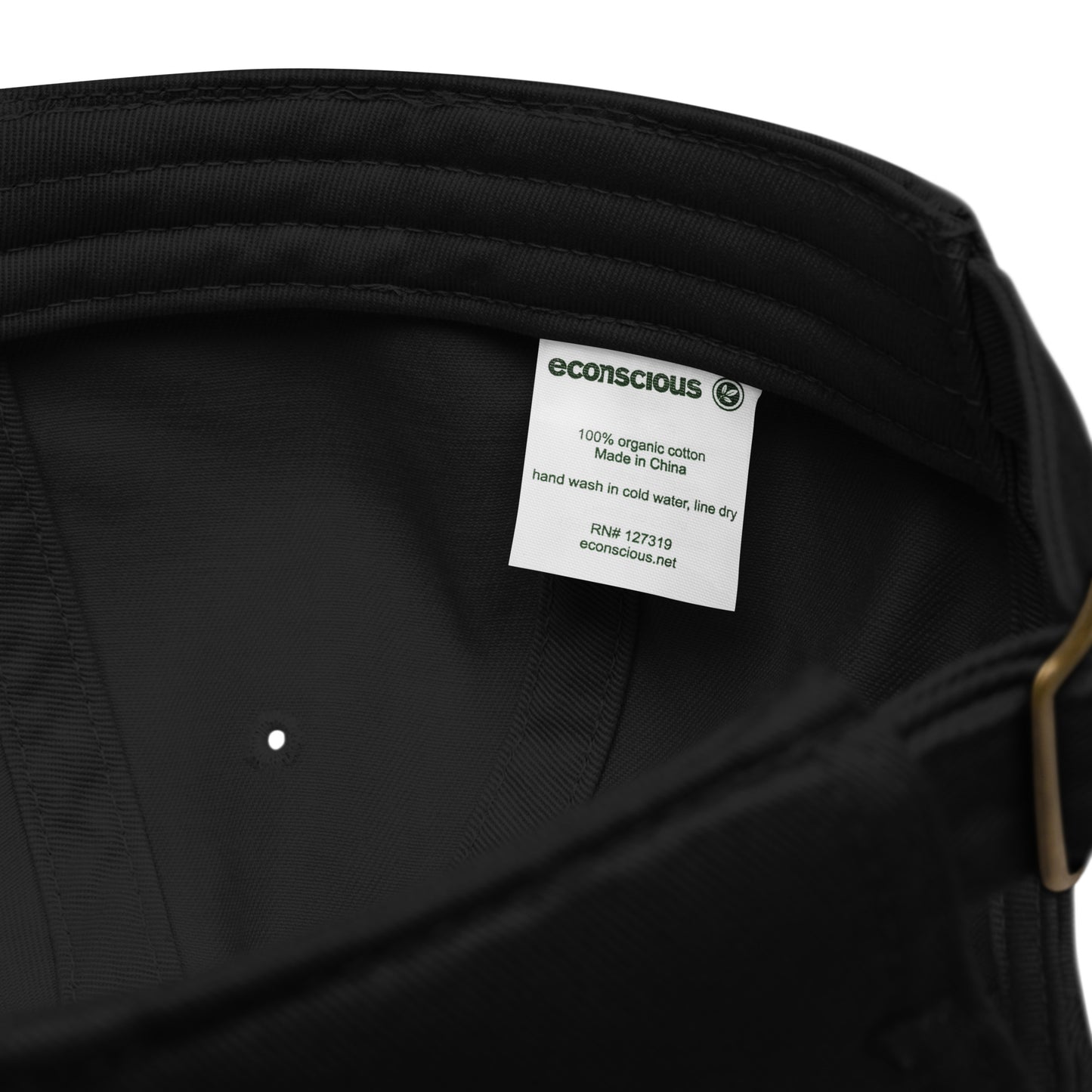 Go Touch Grass Dad Hat Black