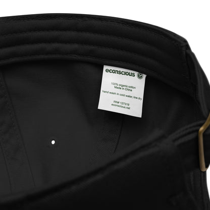 Go Touch Grass Dad Hat Black